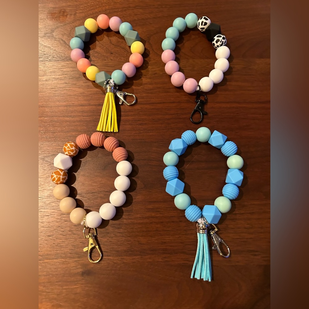 beaded wristlets